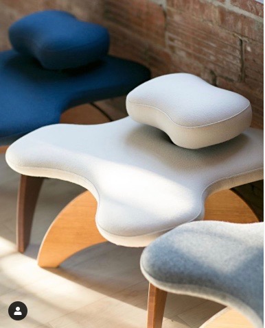 Soul Seat by Ikaria Design A seat that allows movement. So many seating options and completely adjustable.